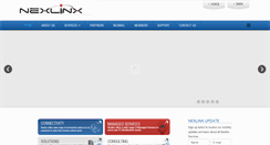 Desktop Screenshot of nexlinx.net.pk